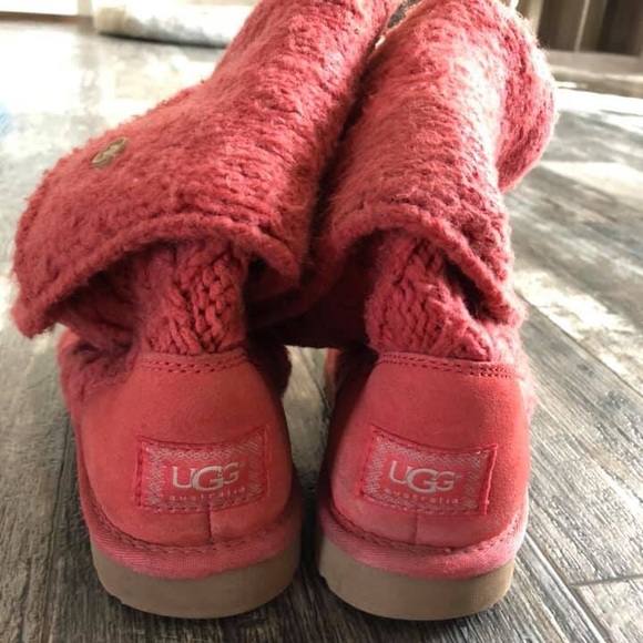 UGG Knit Boots SZ 7 - Picture 5 of 5